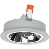 Milagro Redondo lampa do zabudowy 1x15W biała ML5695