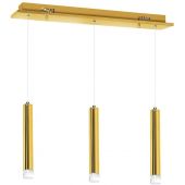 Milagro Goldie lampa wisząca 3x5W złota ML5714