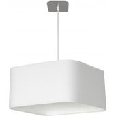 Milagro Napoli lampa wisząca 1x60W biała/chrom ML6362