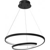 Milagro Lucero lampa wisząca 1x48W LED czarna ML7948