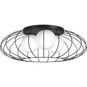 Milagro Kronos lampa podsufitowa 3x40W czarna MLP4426