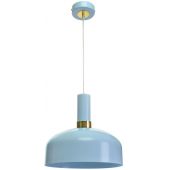 Milagro Malmo lampa wisząca 1x60W niebiesko/złota MLP6201