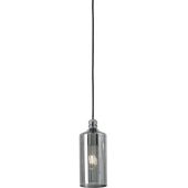 Miloox Ebe lampa wisząca 1x40W czarna/przydymiony 1744.13