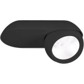 MaxLight Zeus lampa podsufitowa 1x10 W czarna C0264