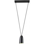 MaxLight Sistema lampa wisząca 1x40W czarna P0400