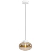 MaxLight Palloncini lampa wisząca 1x7 W biała-bursztynowa P0518