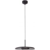 MaxLight Deux lampa wisząca 1x5 W czarna-szary/popielaty P0560