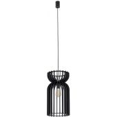 Nowodvorski Lighting Kymi Black A lampa wisząca 1x60W czarna 10573