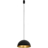 Nowodvorski Lighting Hemisphere Super L lampa wisząca 1x12W czarny/złoty satynowy 10694