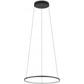 Nowodvorski Lighting Circolo Led lampa wisząca 1x18W czarny mat 10813