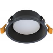 Nowodvorski Lighting Uno M lampa do zabudowy 1x15W czarna 10843