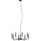 Nowodvorski Lighting Orto lampa wisząca 8x10 W czarna 11460