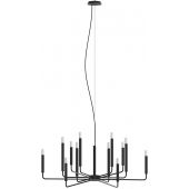 Nowodvorski Lighting Orto lampa wisząca 12x10 W czarna 11462