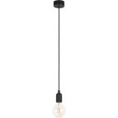 Nowodvorski Lighting Silicone Black lampa wisząca czarna 6404