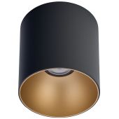 Nowodvorski Lighting Point Tone lampa podsufitowa 1x10W czarny/złoty 8224