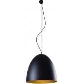 Nowodvorski Lighting Egg lampa wisząca 5x25W czarny/złoty 9024