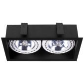 Nowodvorski Lighting Mod lampa do zabudowy 2x15 W czarna 9416