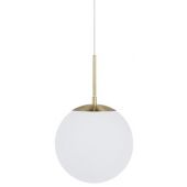 Nordlux Grant 25 lampa wisząca 1x25W biała/złota 2010563035