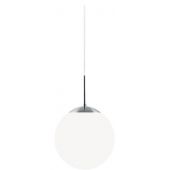 Nordlux Cafe lampa wisząca 1x60 W biała-srebrna 39563001