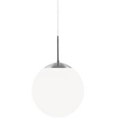 Nordlux Cafe 25 lampa wisząca 1x60W biała/srebrna 39573001