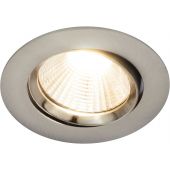 Nordlux Fremont lampa do zabudowy 1x4,5W LED nikiel szczotkowany 47570132