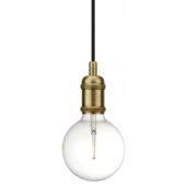 Nordlux Avra lampa wisząca 1x60W mosiądz 84800025