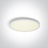 One Light Belfort 2 plafon 1x24 W biały 62006A/W/V