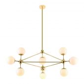 Orlicki Design Bao Gold lampa wisząca 10x8W złoty/biały