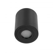 Orlicki Design Rullo Nero IP44 lampa podsufitowa 1x8W czarny mat OR82463