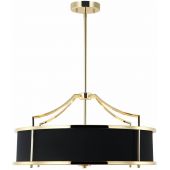 Orlicki Design Stanza Gold/Nero M lampa podsufitowa 4x15W LED złoty/czarny OR84146