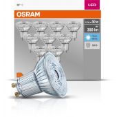 Osram Base żarówki LED Multipack 10x4,3 W 4000 K GU10