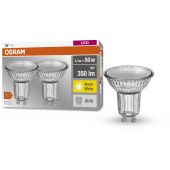 Osram Base żarówki LED Multipack 2x4,3 W 2700 K GU10