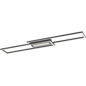 Leuchten Direkt Asmin lampa podsufitowa 1x45W czarny 14696-18