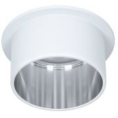 Paulmann Gil lampa podsufitowa 1x6W LED biały mat/żelazo szczotkowane 93384