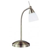 Paul Neuhaus Pino lampa stołowa 1x28W LED antyczny mosiądz 4430-11