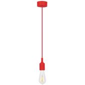 Rabalux Roxy lampa wisząca 1x60W czerwona 1414