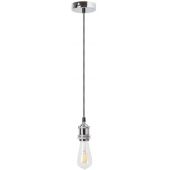 Rabalux Fixy lampa wisząca 1x60W srebrna 1418