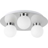 Rabalux Becca lampa podsufitowa 3x28W chrom/biały 2113