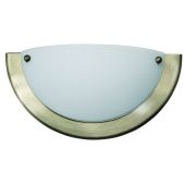 Rabalux Ufo kinkiet 1x60 W biały-mosiądz 5263