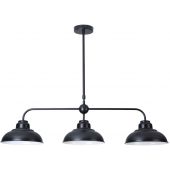 Rabalux Dragan lampa podsufitowa 3x60W czarny mat 5309