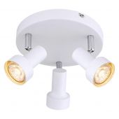 Rabalux Konrad lampa podsufitowa 3x50 W biała mat 5356