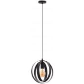 Rabalux Cortado lampa wisząca 1x40W czarna 5360