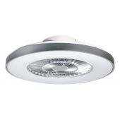 Rabalux Dalfon plafon 1x40W LED srebrny/biały 6858