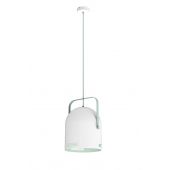 Rabalux Minuet lampa wisząca 1x40W biała/miętowa 7016