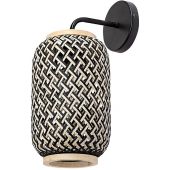 Rabalux Adalla kinkiet 1x40W czarny mat/rattan 71091