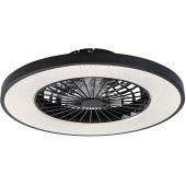 Rabalux Dalfon 2 plafon 1x72 W z wentylatorem biały-czarny 71334