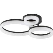 Rabalux Amilia lampa podsufitowa 3x24 W biała-czarna 71385