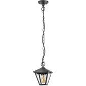 Rabalux Paravento lampa wisząca zewnętrzna 1x40 W czarna 7149