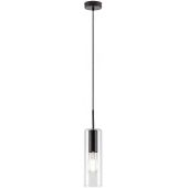 Rabalux Esta lampa wisząca 1x40W czarny mat 72049