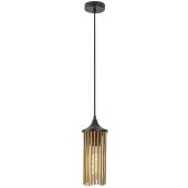 Rabalux Roxas lampa wisząca 1x40W czarny mat/miedź 72151